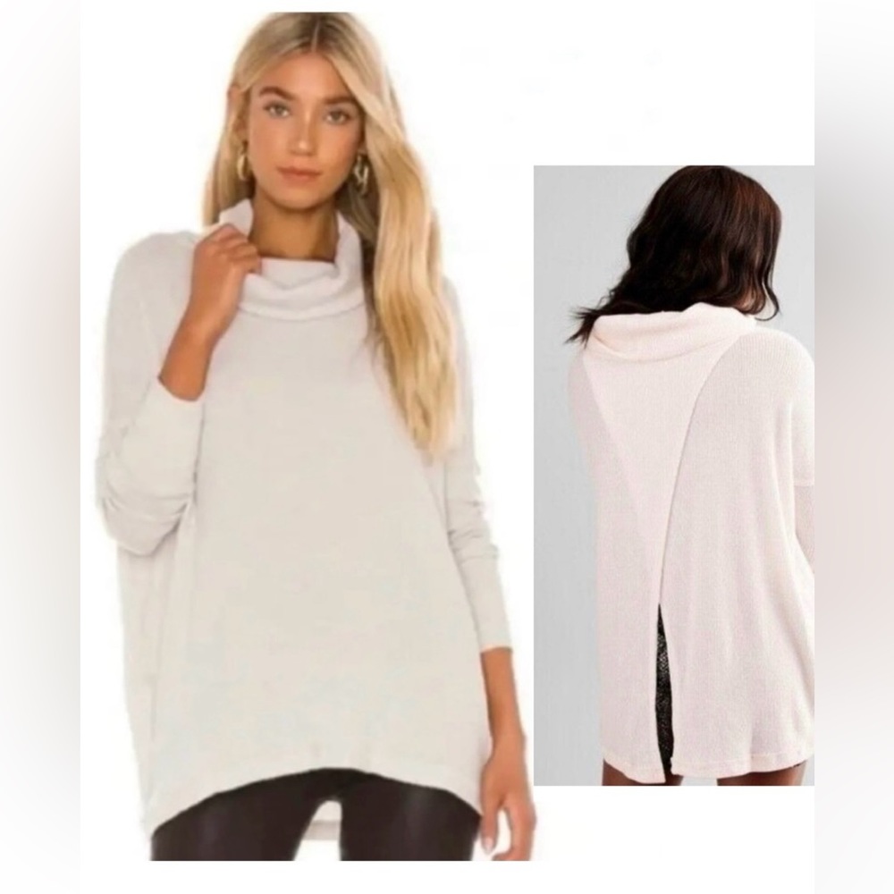 FREE PEOPLE | NWT JUICY COWL NECK LONG SLEEVE TOP